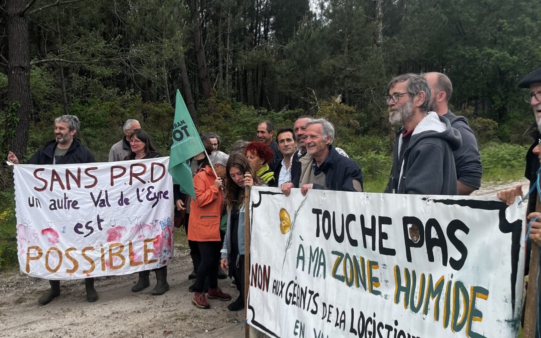 Mobilisation avec « Touche pas à ma zone humide »