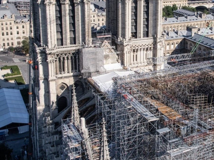 Pollution au plomb à Notre-Dame de Paris